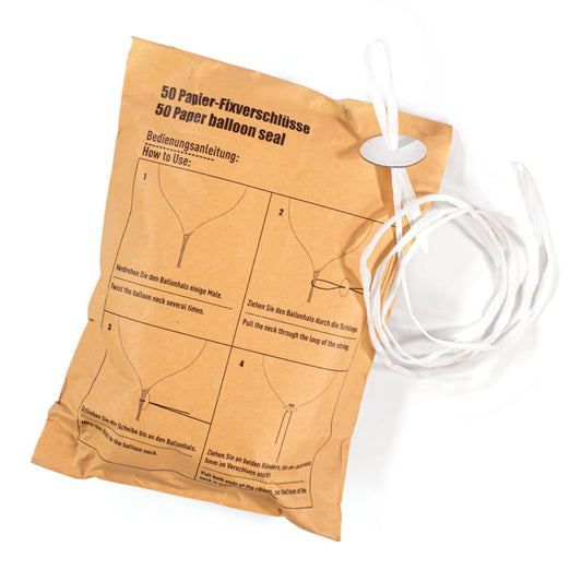 50 Balloon Ties for Helium Balloons