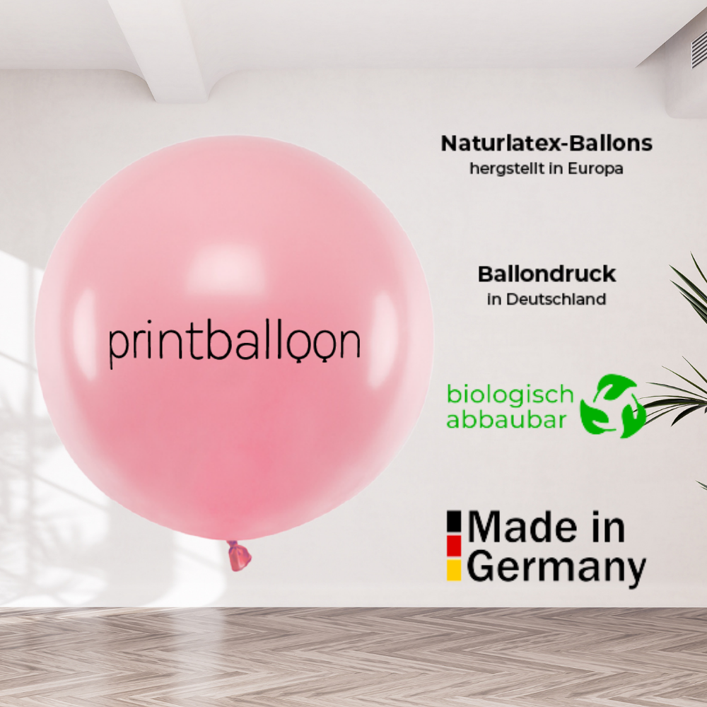 Print Latex Giant Balloons - Ø60cm (1-color print)