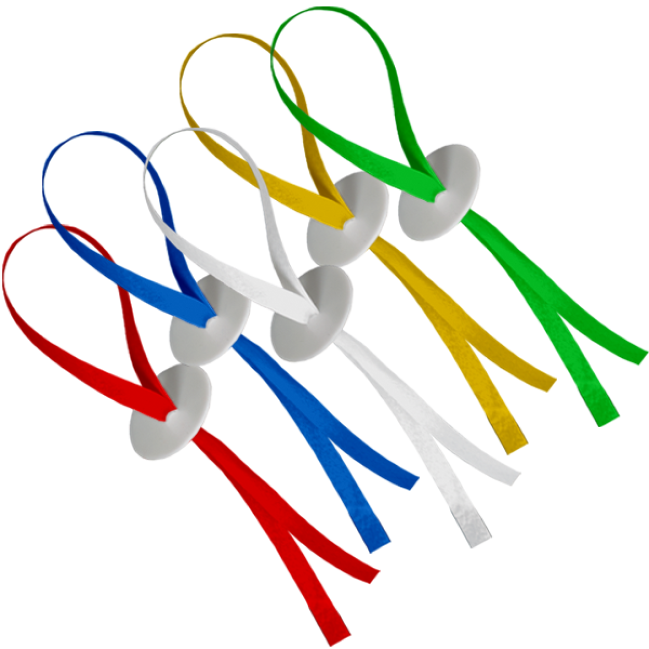100 Balloon Fasteners Helium - Mixed Colors