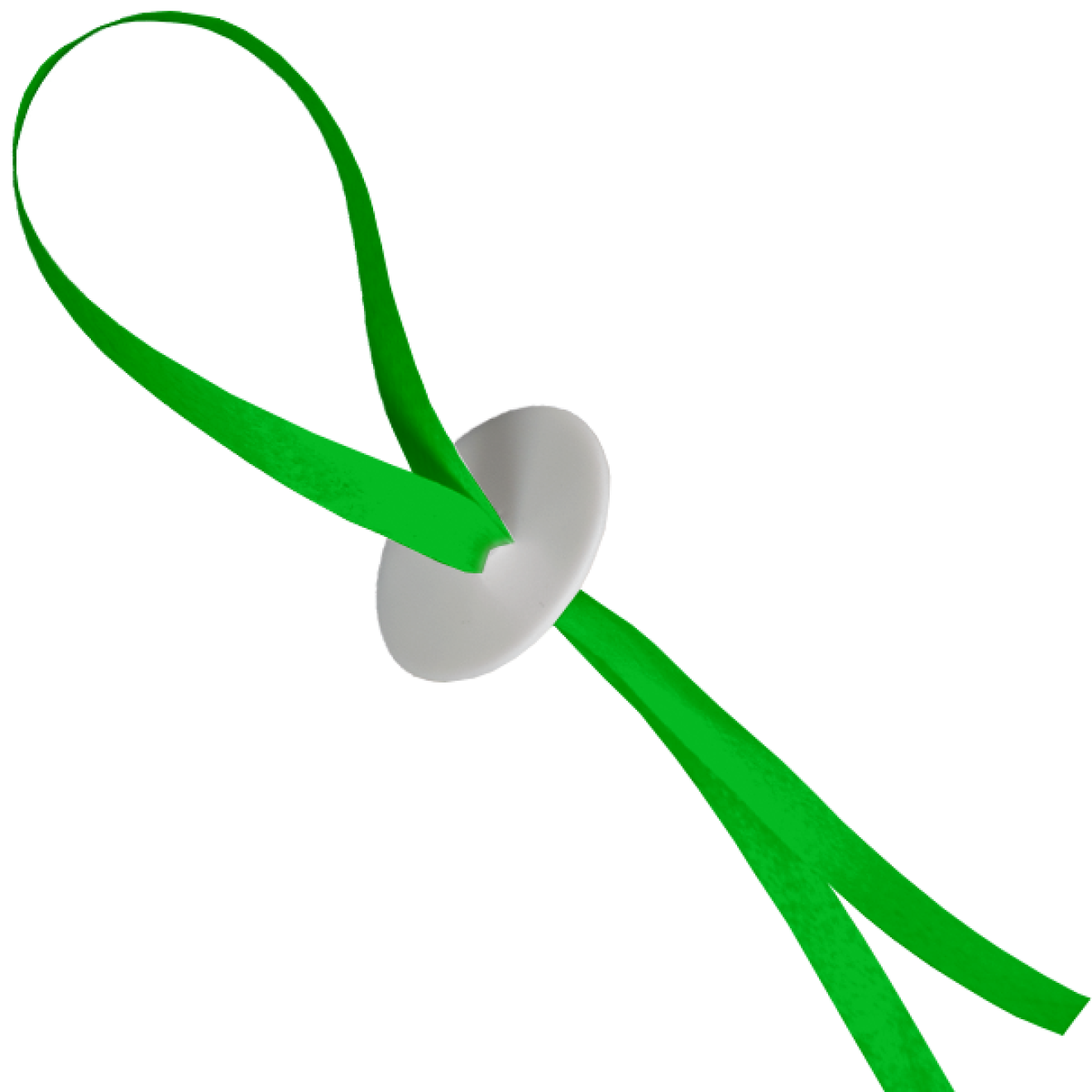 100 Balloon Clips for Helium - Green