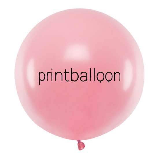 Print Latex Giant Balloons - Ø60cm (1-color print)