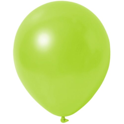 Luftballon Metallic Apfelgruen