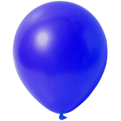 Luftballon Metallic Blau