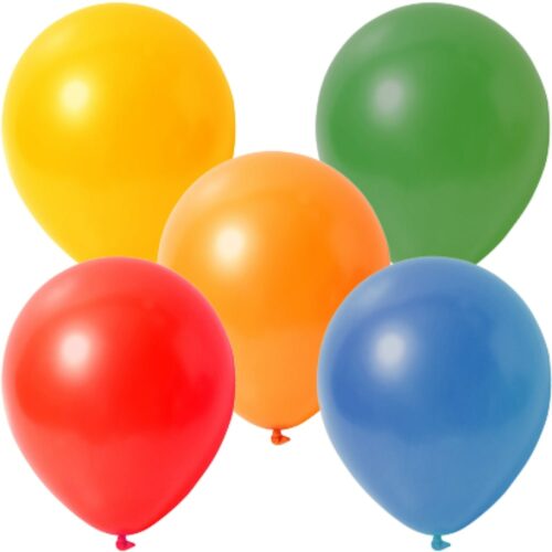 Luftballon Metallic Bunt