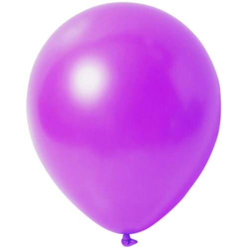 Luftballon Metallic Flieder