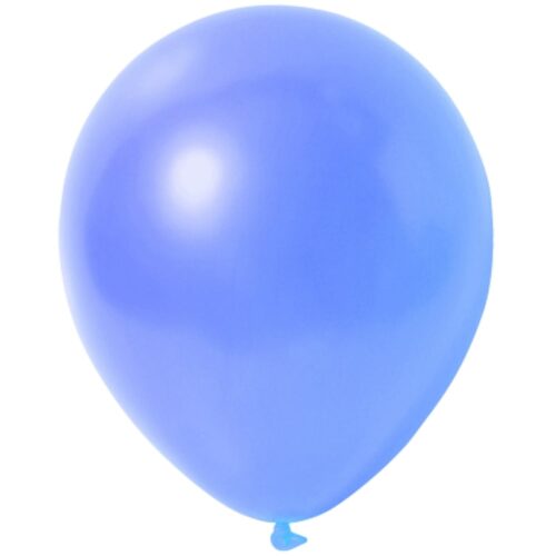 Luftballon Metallic Hellblau