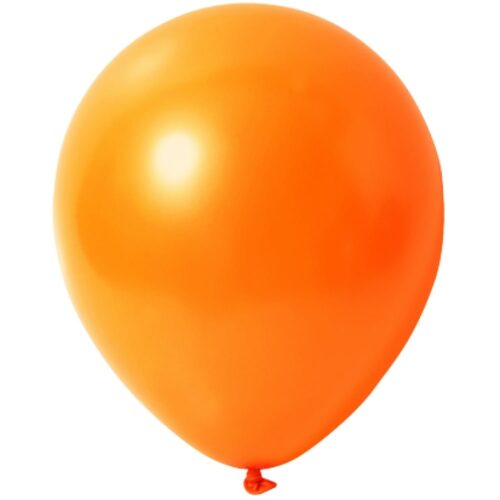 Luftballon Metallic Orange