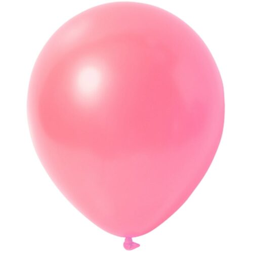 Luftballon Metallic Rosa
