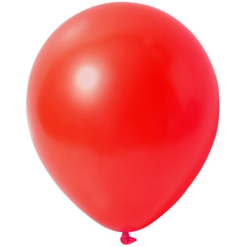 Luftballon Metallic Rot