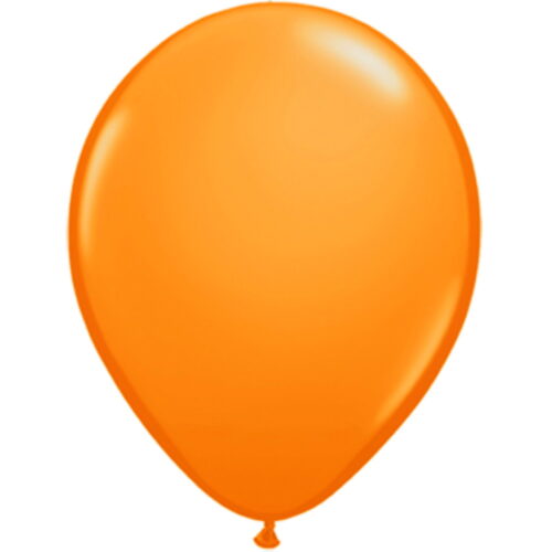Luftballon Pastell Orange