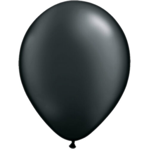 Luftballon Pastell Schwarz