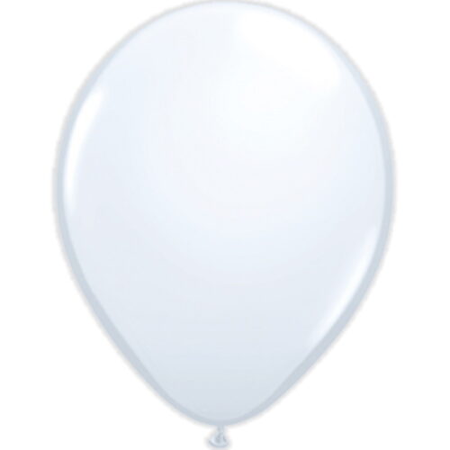 Luftballon Pastell Weiss