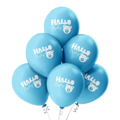 Luftballon-Geburt_HalloBaby_Hellblau