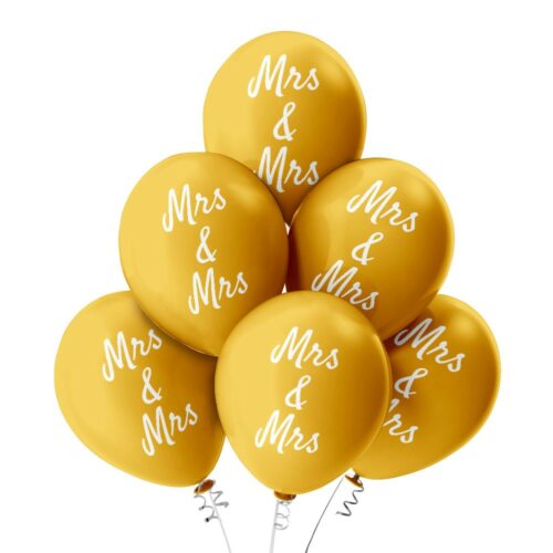Luftballon-Hochzeit_MrsMrs_Gold