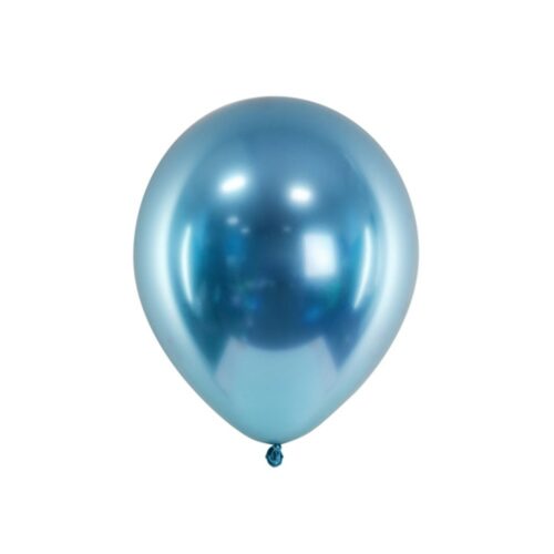 Luftballon Glossy Blau