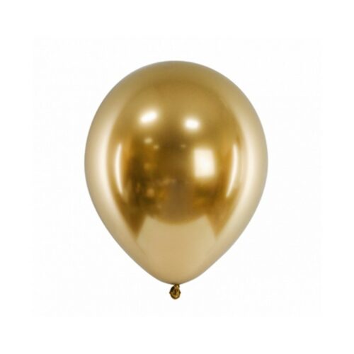 Luftballon Glossy Gold