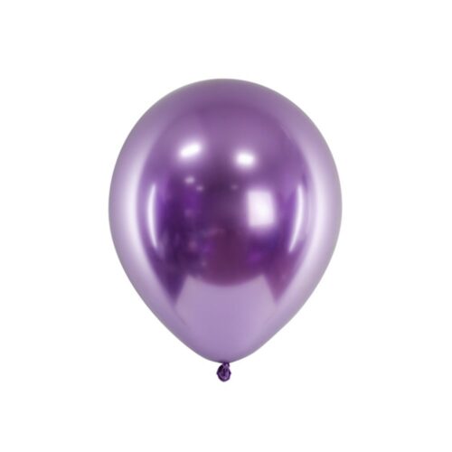 Luftballon Glossy Violett
