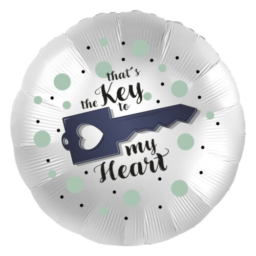 Folienballon - Key to my Heart