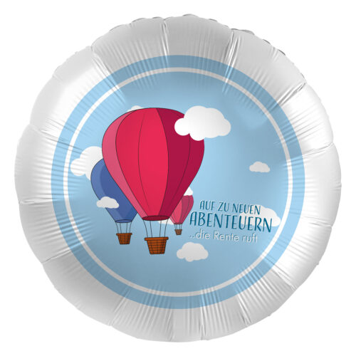 Folienballon Ruhestand