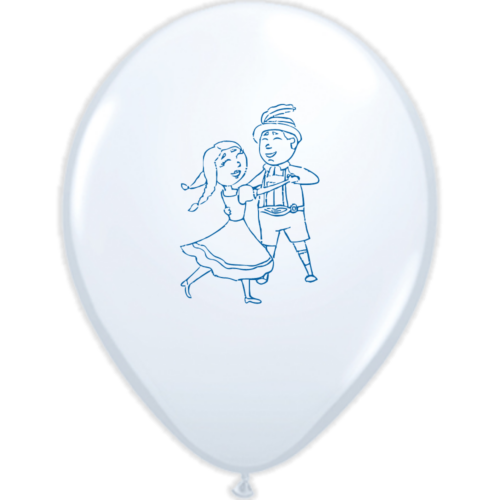 Bayern Pärchen Luftballon