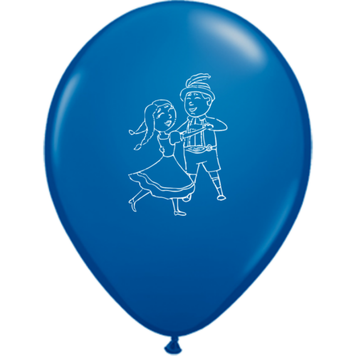 Bayern Pärchen Luftballon