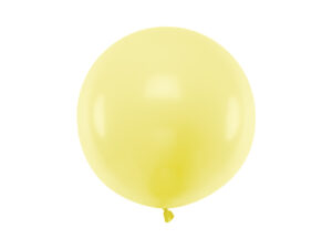 Riesenballon 60cm Light Yellow