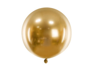 Riesenballon 60cm Glossy Gold