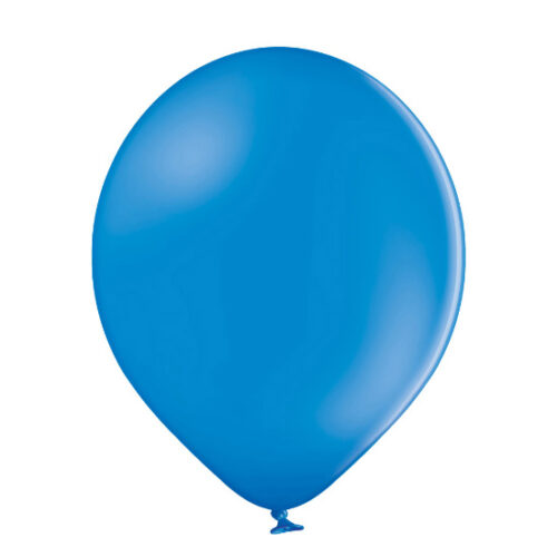 Luftballon - Naturlatex - Mid Blue